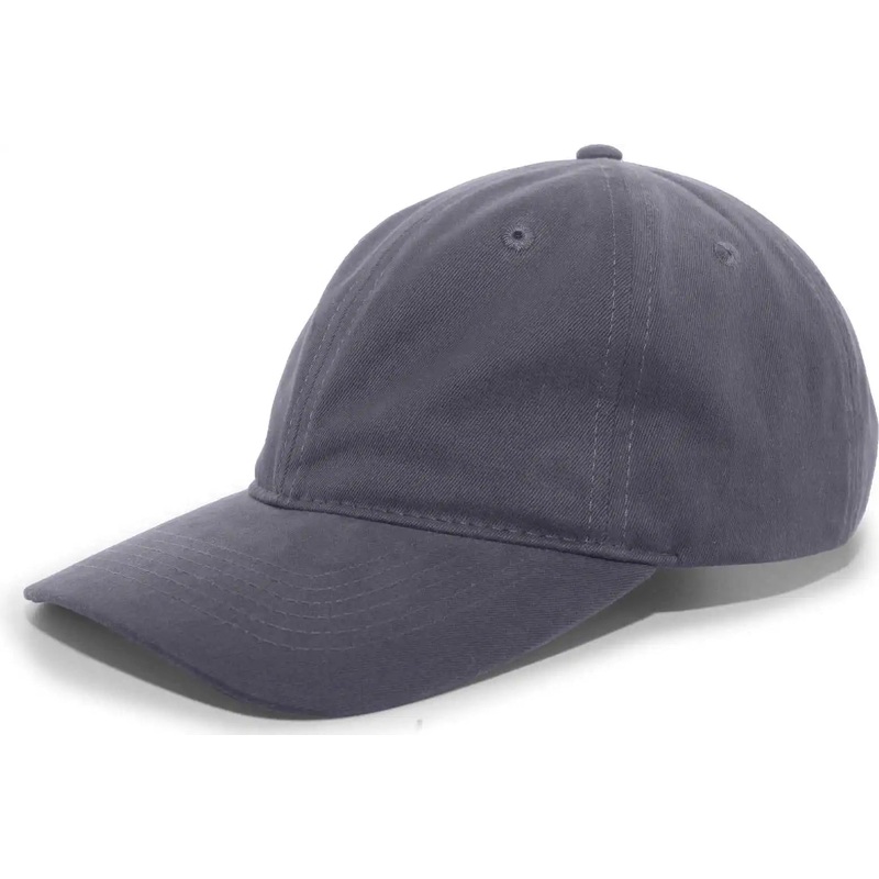 Pacific Headwear 201C Brushed Cotton Twill Buckle Strap Adjustable Cap – Graphite