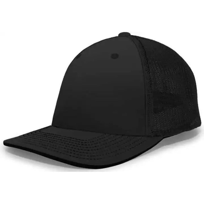 Pacific Headwear 404F Trucker Flexfit Cap – Black