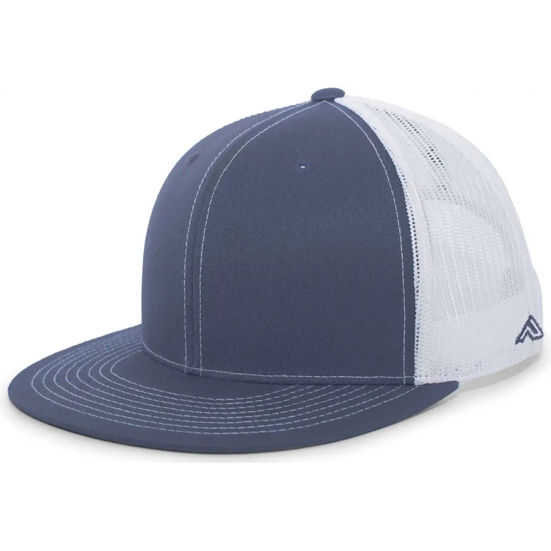 Pacific Headwear 4D3 D-Series Trucker Snapback Cap – Graphite White Graphite