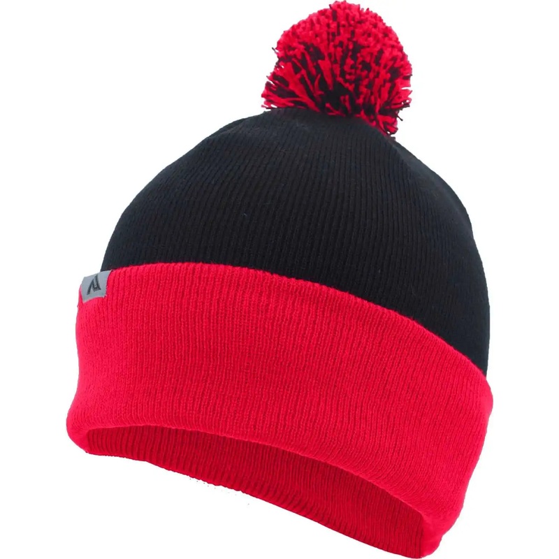 Pacific Headwear 641K Knit Fold Over Pom-Pom Beanie – B04J