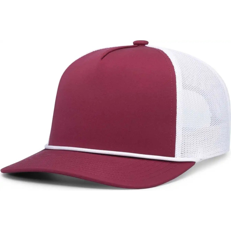 Pacific Headwear P423 Weekender Trucker Cap – Berry White Berry