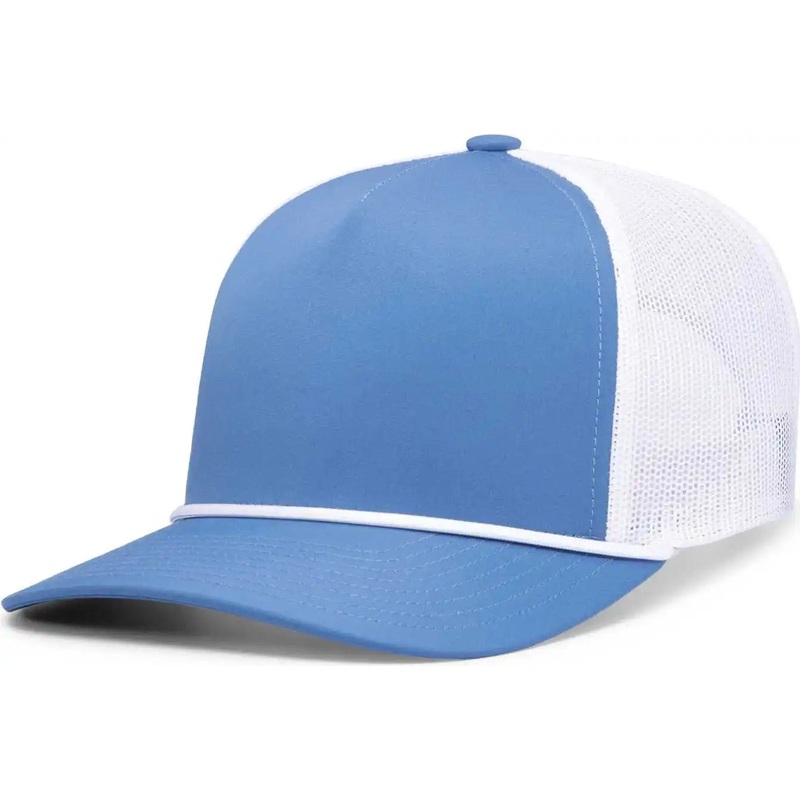 Pacific Headwear P423 Weekender Trucker Cap – Ocean Blue White Ocean Blue