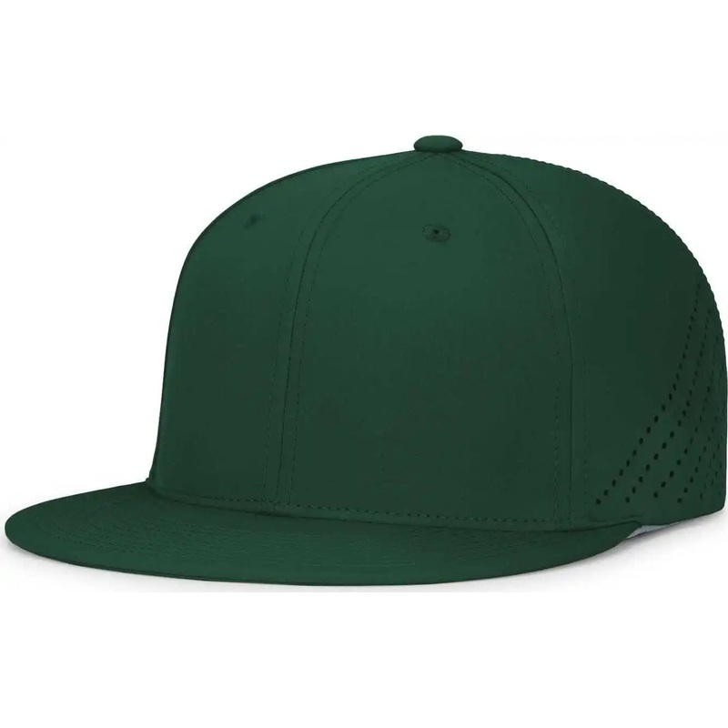 Pacific Headwear ES471 Premium Lightweight Perforated Pacflex Coolcore Cap – Dark Green