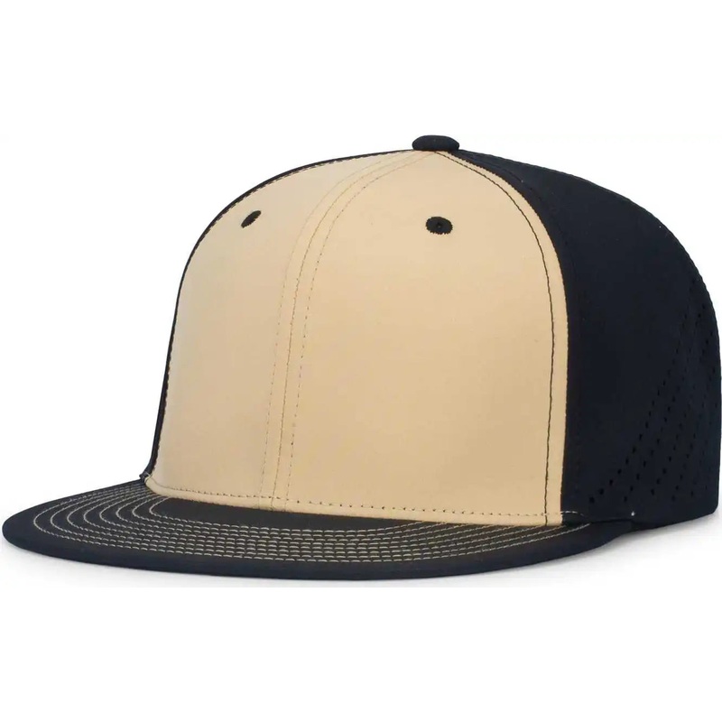 Pacific Headwear ES471 Premium Lightweight Perforated Pacflex Coolcore Cap – Vegas Black Black