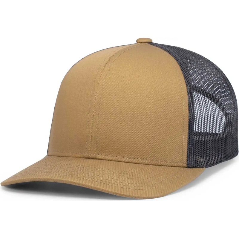Pacific Headwear P113 Eco Trucker Snapback – Buck Lt Charcoal Buck