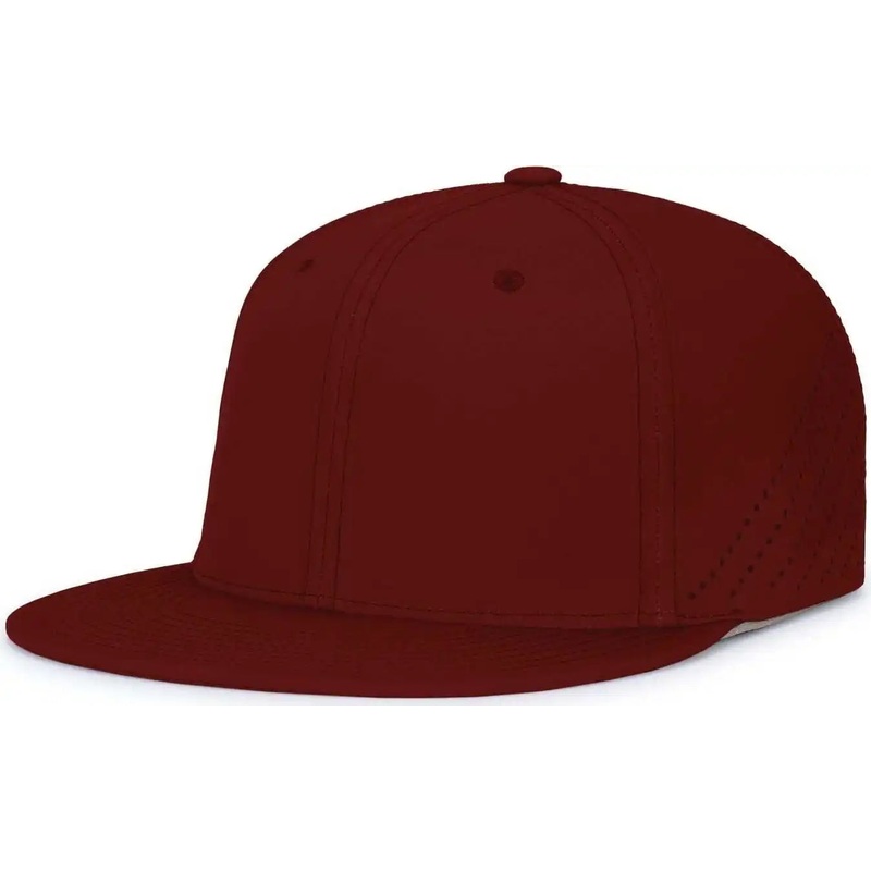 Pacific Headwear ES471 Premium Lightweight Perforated Pacflex Coolcore Cap – Cardinal