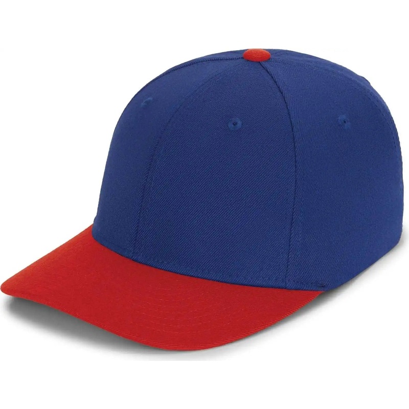 Pacific Headwear P821 Pro Wool Pacflex Cap – Royal Red