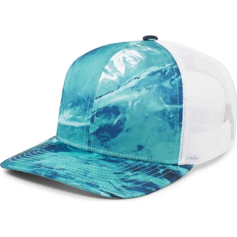 Pacific Headwear 107C Mossy Oak Trucker Snapback – Wakeform Equator White