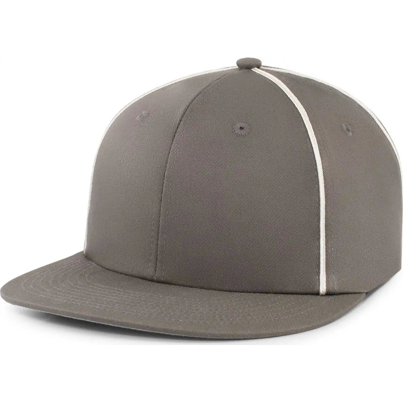 Pacific Headwear P820 Momentum Team Cap – Graphite White