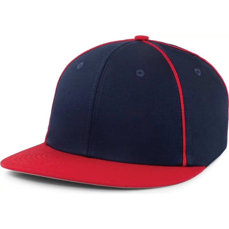 Pacific Headwear P820 Momentum Team Cap – Navy Red