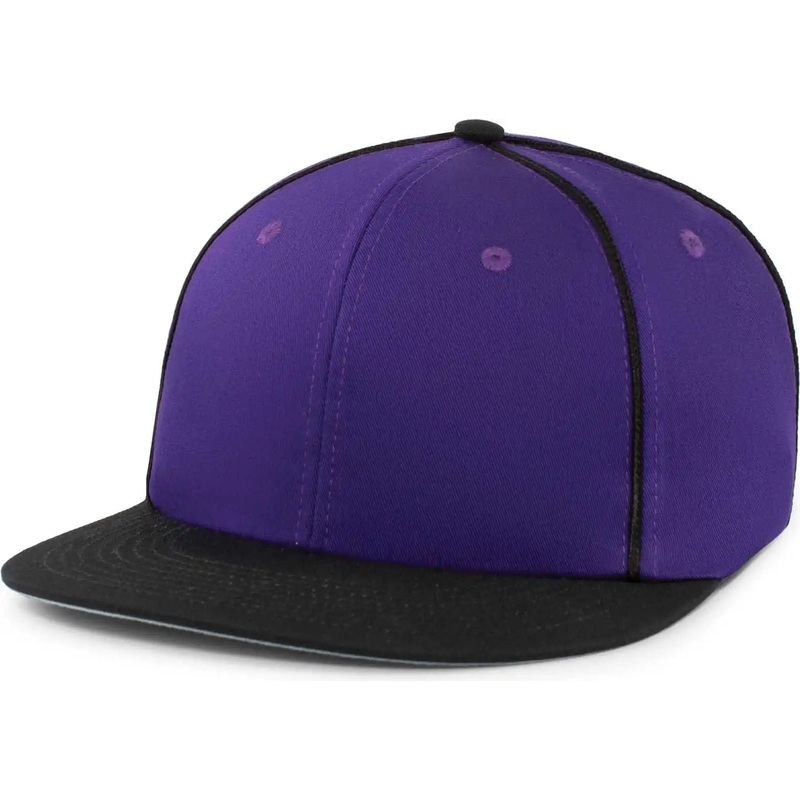 Pacific Headwear P820 Momentum Team Cap – Purple Black