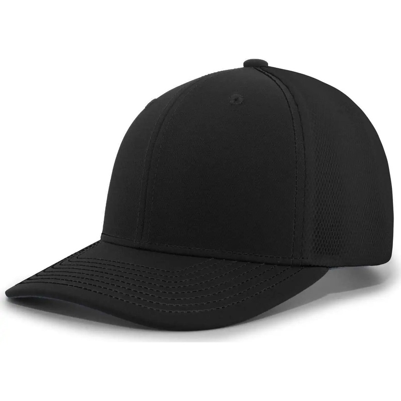Pacific Headwear P365 Air Mesh Sideline Cap – Black