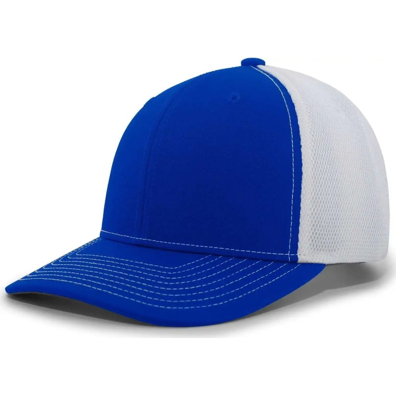 Pacific Headwear P365 Air Mesh Sideline Cap – Royal White Royal