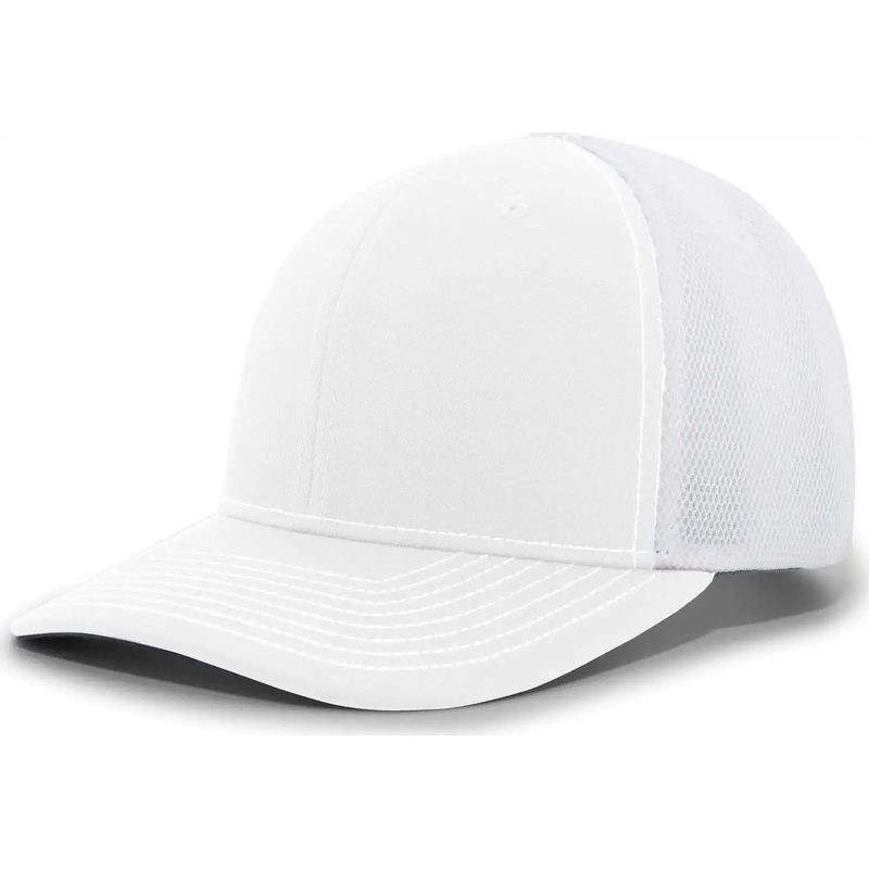 Pacific Headwear P365 Air Mesh Sideline Cap – White