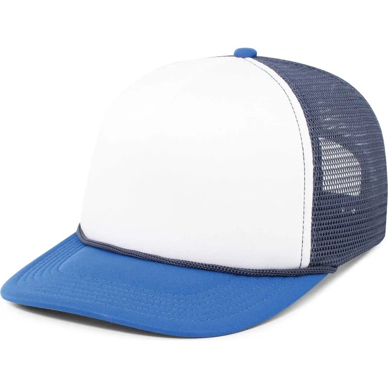 Pacific Headwear P782 Foamie Fresh Trucker Cap – White Navy Royal
