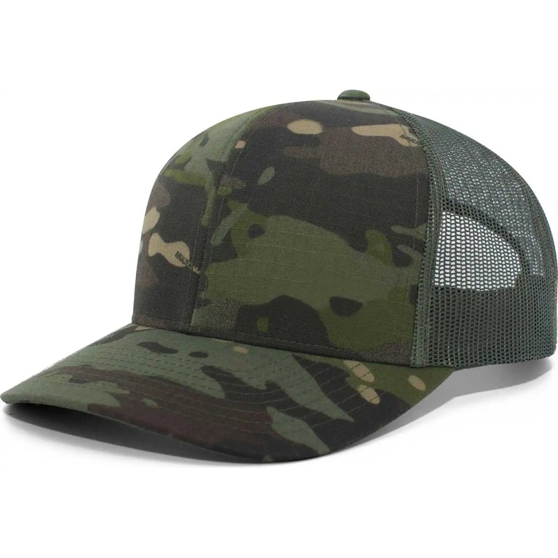 Pacific Headwear M08 MultiCam Snapback Trucker Cap – Multicam Tropic Loden