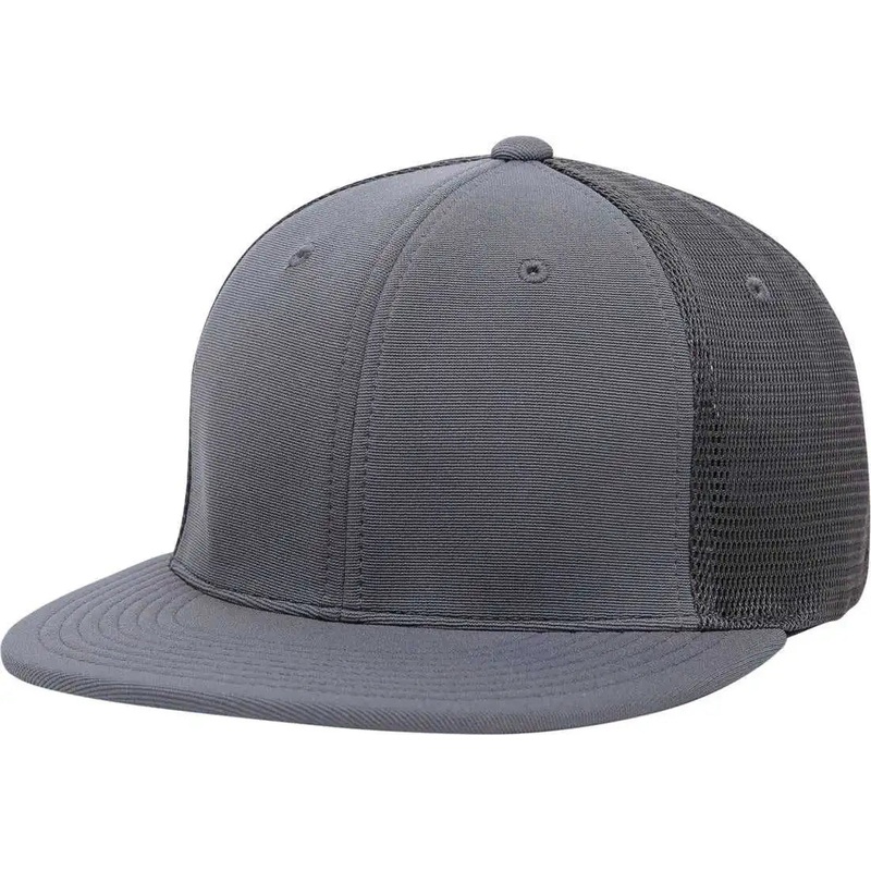 Pacific Headwear ES341 Premium M2 Performance Trucker Flexfit Cap – Graphite