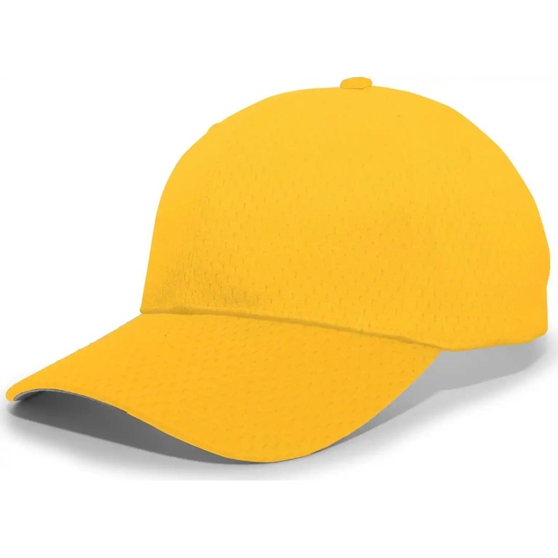 Pacific Headwear 805M Coolport Mesh Hook-and-Loop Cap – Gold
