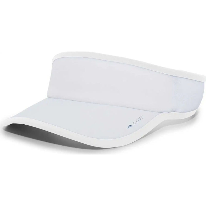 Pacific Headwear 510V Performance Hook-and-Loop Visor – White White
