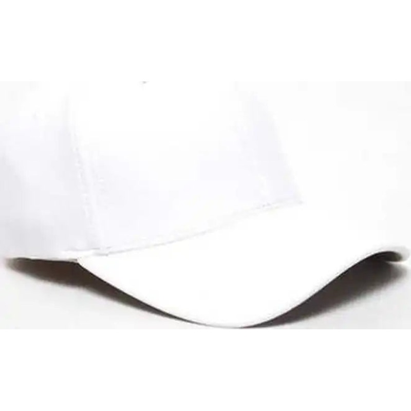 Pacific Headwear 298M M2 Performance Hook-and-Loop Cap – White