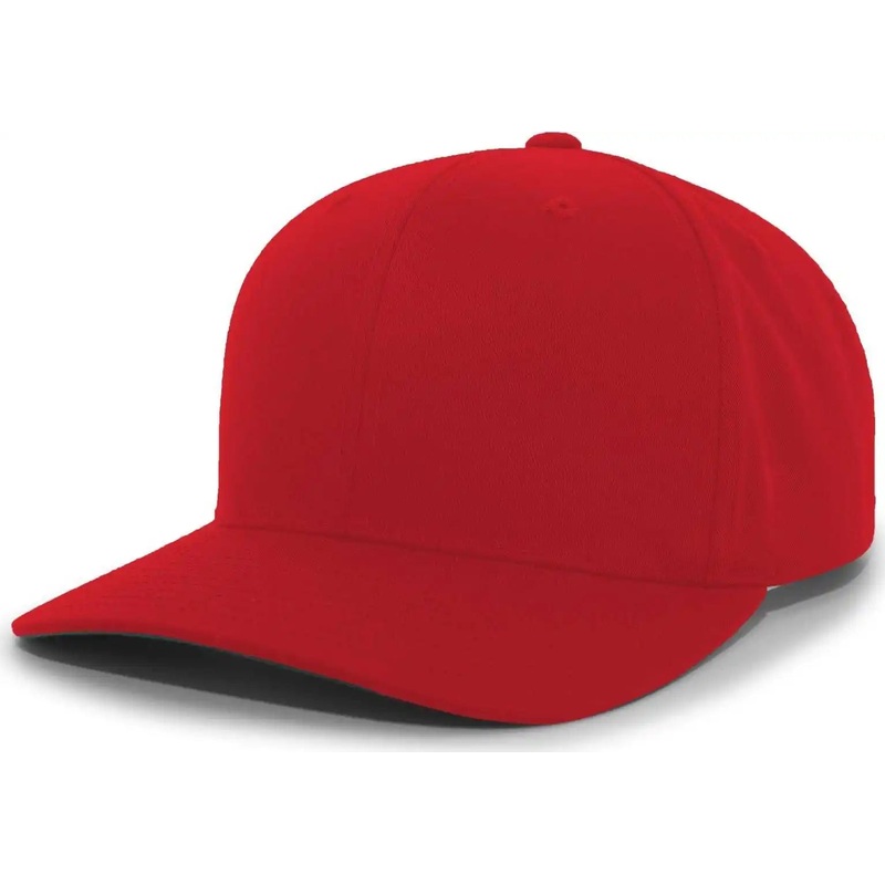 Pacific Headwear 302C Cotton Blend Hook-and-Loop Cap – Cardinal