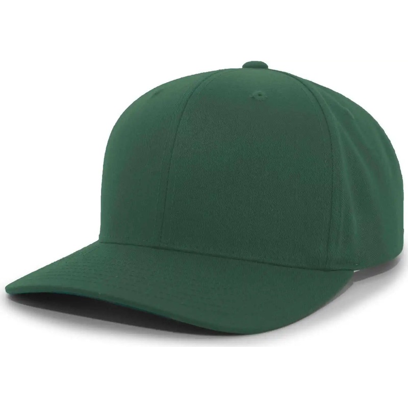 Pacific Headwear 302C Cotton Blend Hook-and-Loop Cap – Dark Green
