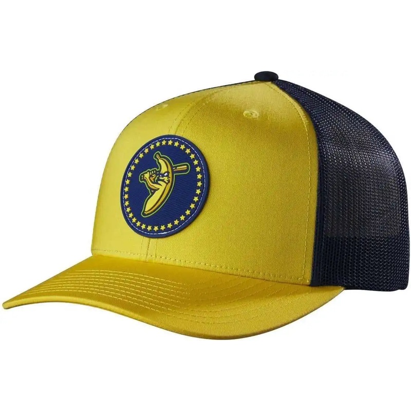 Evoshield 112 Bananas Rubber Patch Snapback Cap – Yellow Black