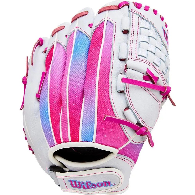 Wilson A440 Flash 11.50 Youth Fastpitch Glove WBW103985 – White Flamingo
