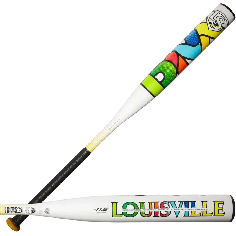 Louisville Slugger 2025 Diva -11.5 Fastpitch Bat WBL2988010 – Black White