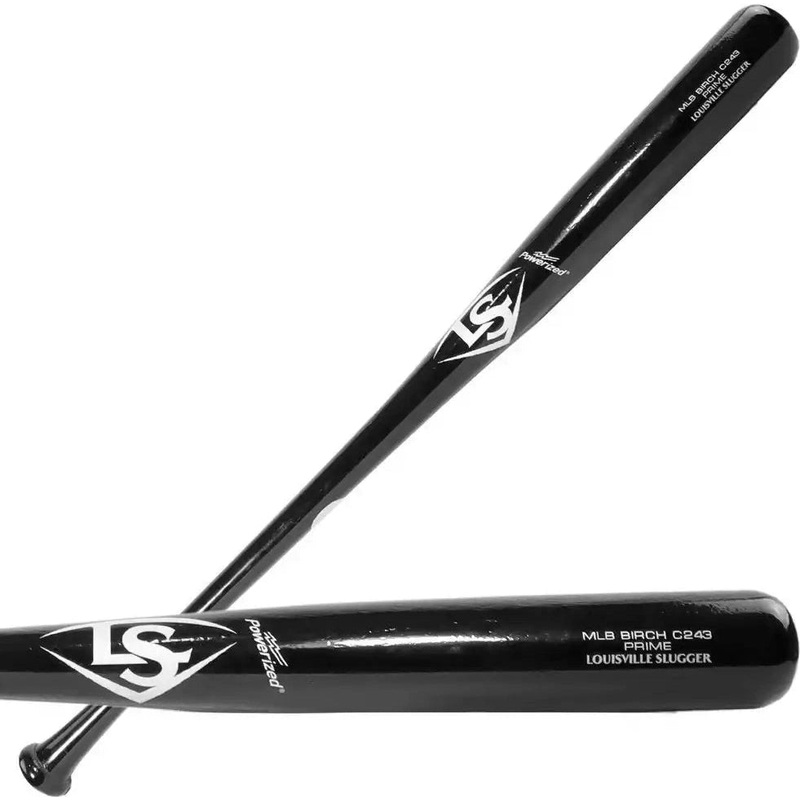Louisville Slugger MLB Prime C243 Birch Bat WBL4156010 – Black