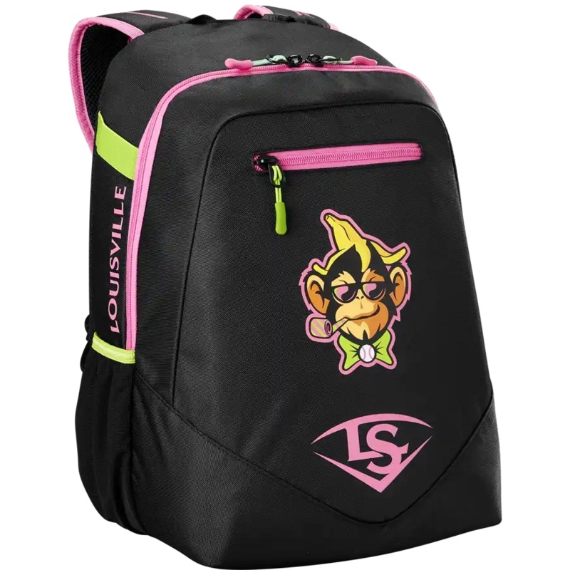 Louisville Slugger Party Animals Powerized Stick Pack Backpack WB5763701 – Black