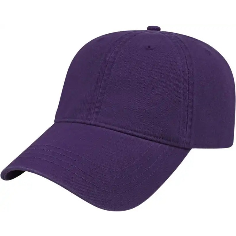 Cap America I1002 Relaxed Golf Cap – Purple