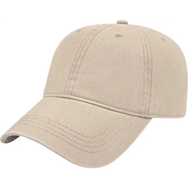 Cap America I1002 Relaxed Golf Cap – Stone
