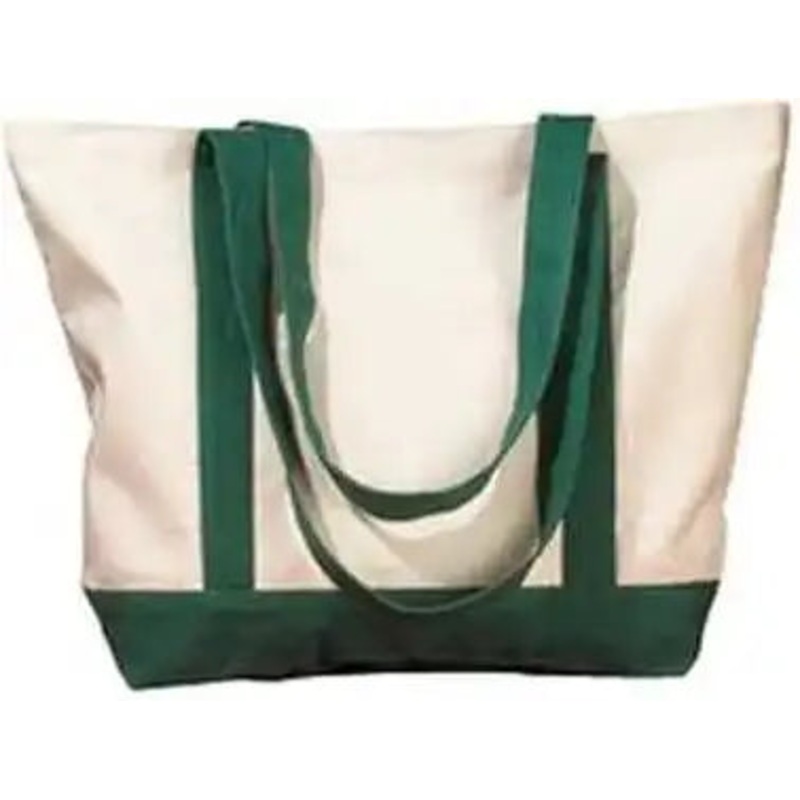 BAGedge BE004 Canvas Boat Tote – Natural Forest