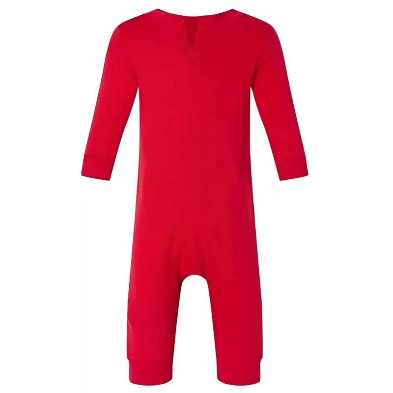 Rabbit Skins 4447 Infant Fleece One-Piece – Red
