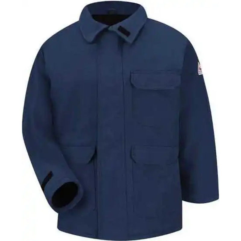 Bulwark JNP2L Deluxe Parka – Nomex IIIA – Long Sizes – Navy