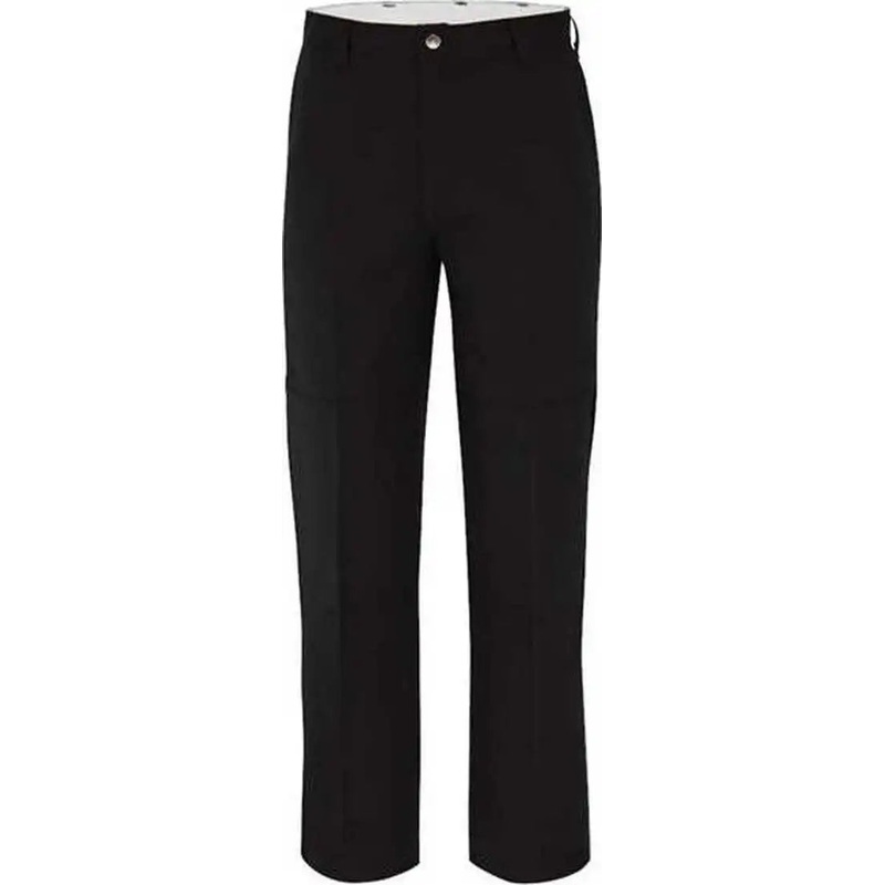 Dickies LP56ODD Premium Industrial Double Knee Pants – Odd Sizes – Black – 39 Unhemmed