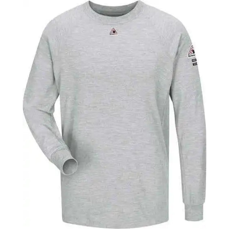 Bulwark SMT2 Long Sleeve Performance T-Shirt – CoolTouch2 – Gray
