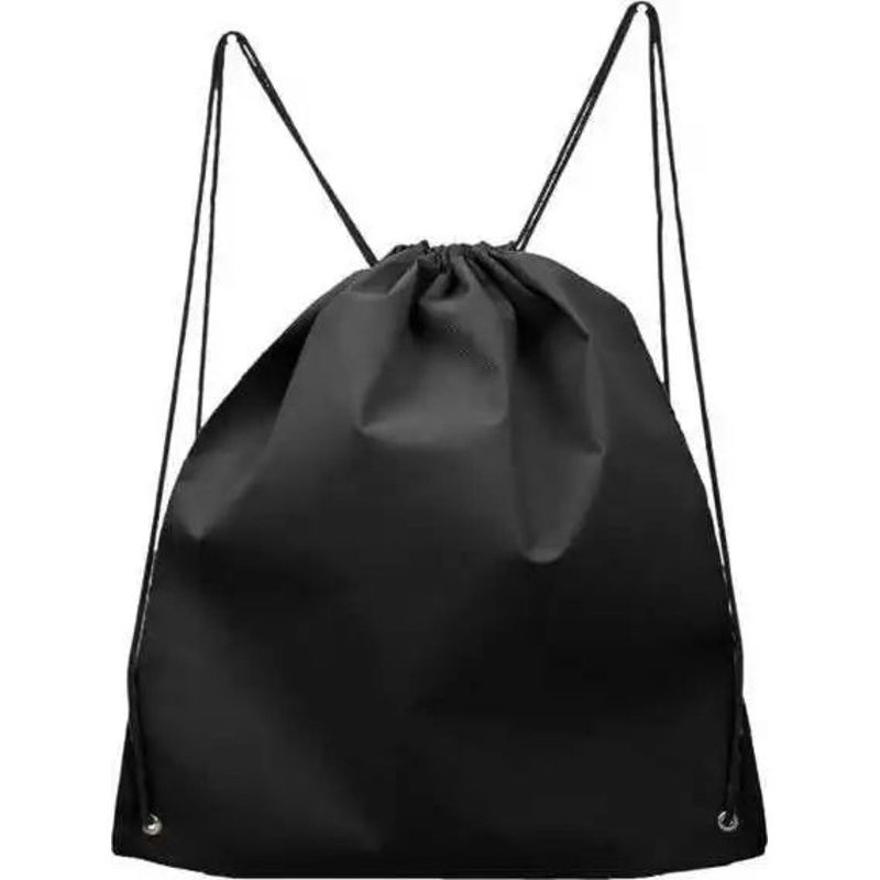 Q-Tees Q1235 Non-Woven Sportpack – Black