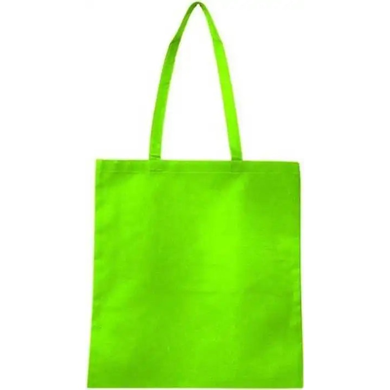 Q-Tees Q126300 Non-Woven Tote Bag – Lime Green