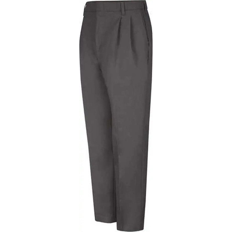 Red Kap PT38 Pleated Twill Slacks – Charcoal – 36I