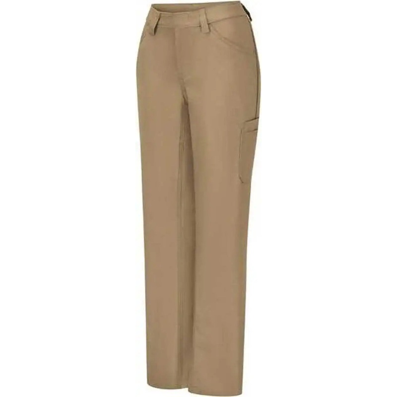 Red Kap PT3LEXT Women’s Lightweight Crew Pants – Extended Sizes – Khaki – 24I