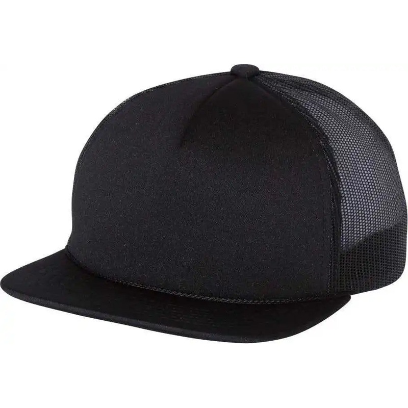 Richardson 113 Foam Trucker Caps – Black