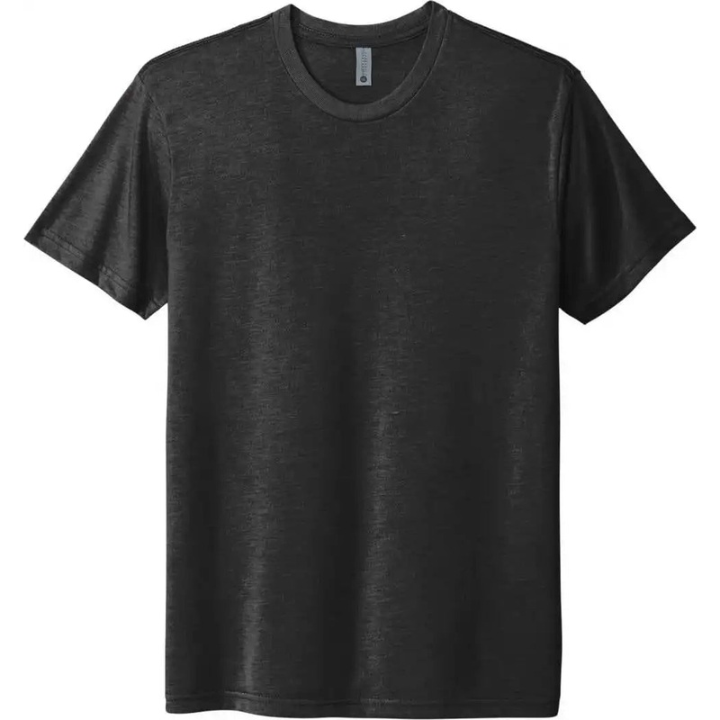 Next Level Apparel NL6010 Unisex Tri-Blend Tee – Vintage Black