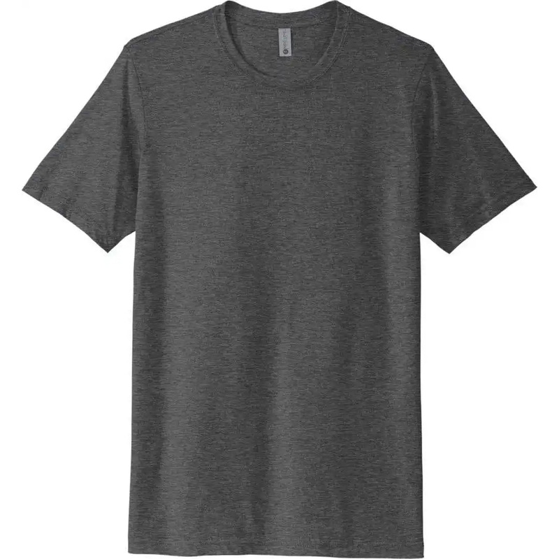 Next Level Apparel NL6200 Unisex Poly/Cotton Tee – Charcoal