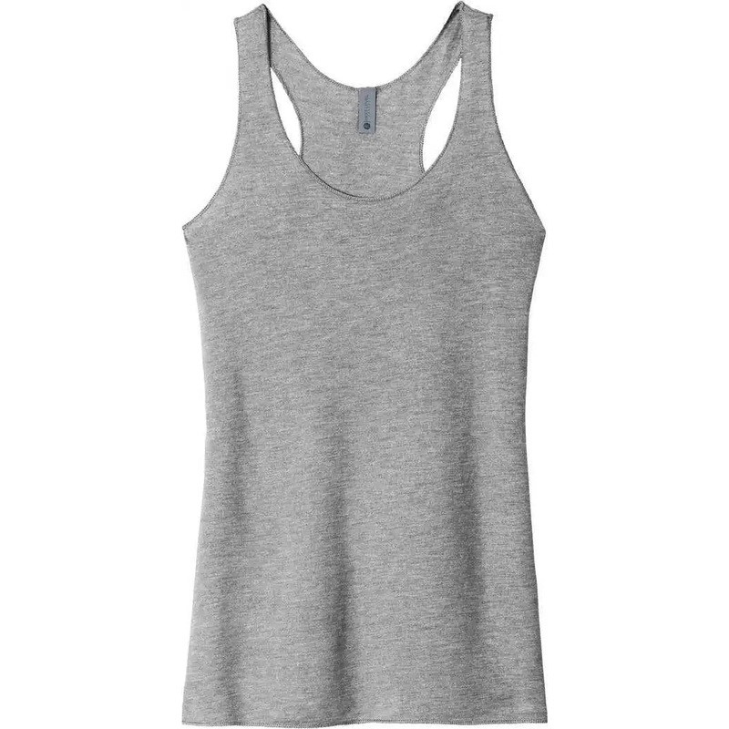 Next Level Apparel NL6733 Women’S Tri-Blend Racerback Tank – Prem Heather
