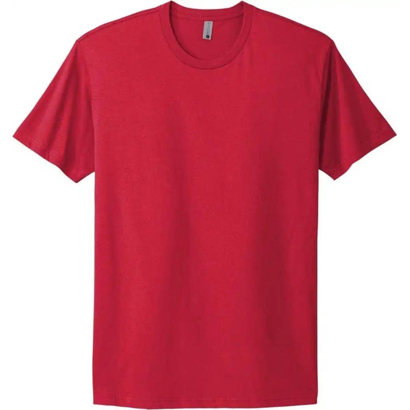 Next Level Apparel NL3600 Unisex Cotton Tee – Red