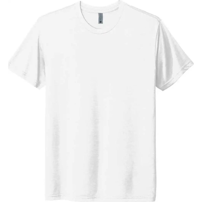 Next Level Apparel NL6010 Unisex Tri-Blend Tee – Solid White