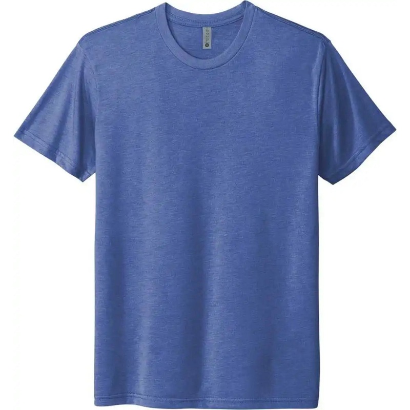 Next Level Apparel NL6010 Unisex Tri-Blend Tee – Vintage Royal
