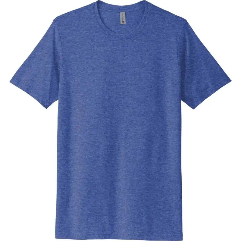 Next Level Apparel NL6200 Unisex Poly/Cotton Tee – Royal